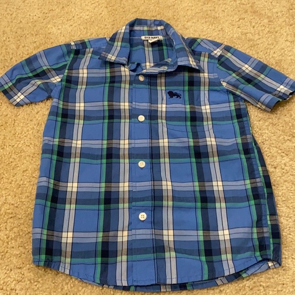 Old Navy Other - Boys button down blue shirt